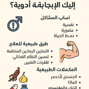هل يمكن علاج المشاكل الجنسية بدون أدوية؟ إليك الإجابة العلمية